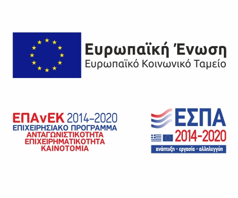 Η επιχείρηση χρηματοδοτήιηκε από  το Επιχειρησιακό Πρόγραμμα ΕΠΑνΕΚ 2014 - 2020